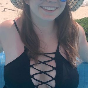 La Blanca Strappy Plunge One-Piece Swimsuit - 10